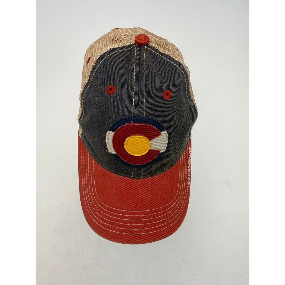 Colorado Steamboat Springs Legacy Trucker Hat Snapback Ski Outdoors Camping